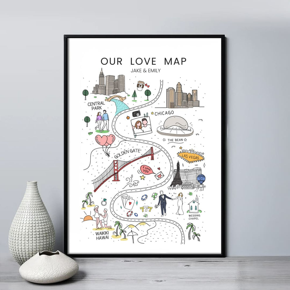 Our Love Map – IntoMaps